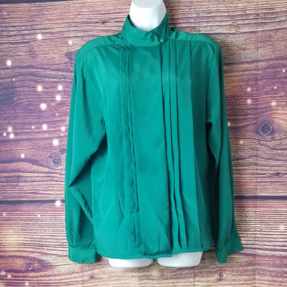 Anne Klein Tops - Anne Klein, women elegant Blouse, size 14.